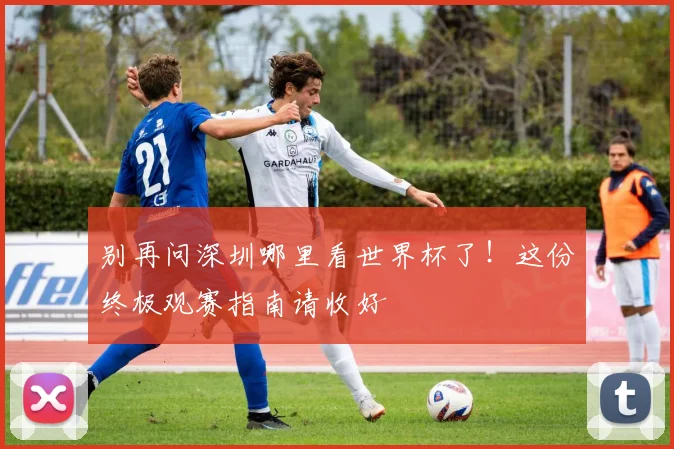 别再问深圳哪里看世界杯了！这份终极观赛指南请收好